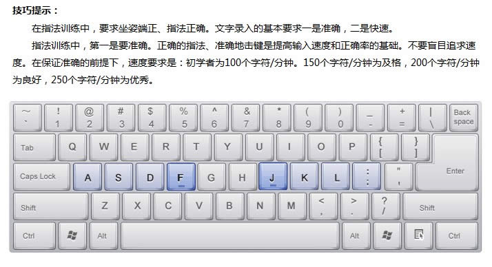 金山打字通新手指南:擊鍵方法介紹_其它辦公