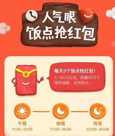 支付寶飯點(diǎn)紅包 支付寶飯點(diǎn)紅包