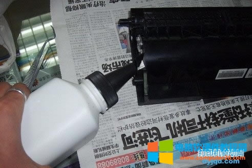 激光打印機硒鼓加粉詳細圖解教程