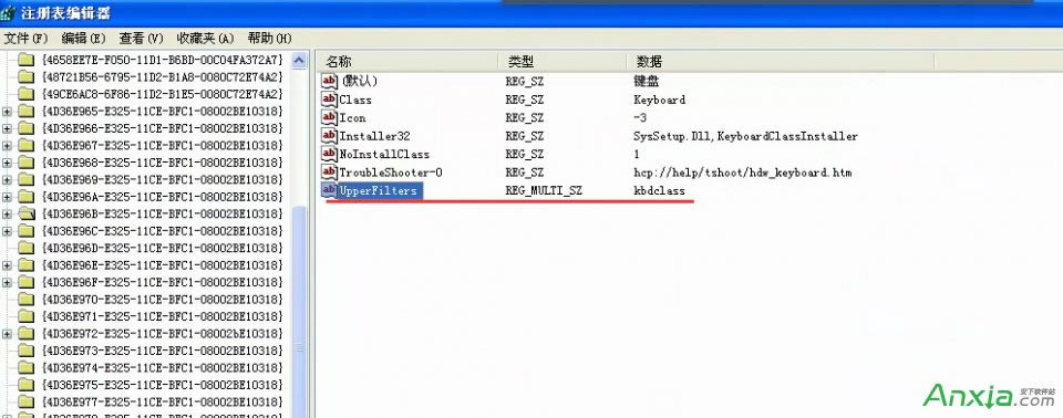 鍵盤無法正常使用怎么辦 鍵盤無法正常使用修復(fù)教程之注冊表