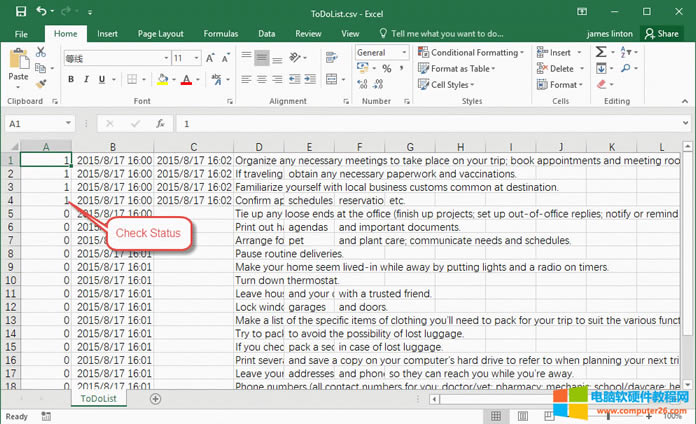 ʹ�� Excel ��(l��i)���_ .CSV �ļ�