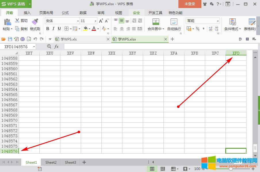 office excel 2007文檔最大行列數(shù)