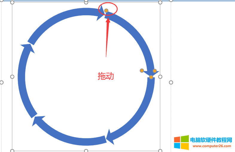 ����PPT��SmartArt���ѭ�h(hu��n)�D�����