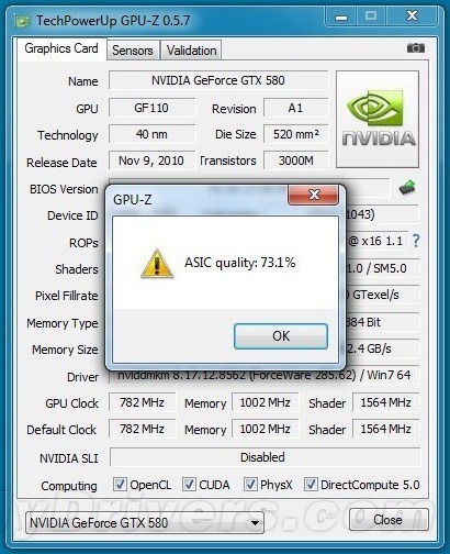 GPU-Z 0.5.8�l(f��)�� �əz�y�M��/�ύuGPU�|��