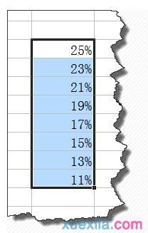 excel����ٷֱ�����ȥ�� ��(li��n)