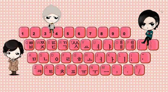 韓文鍵盤輸入法