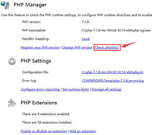 PHP Manager for IIS�win10ϵ�y(t��ng) IIS 10.0+PHP+MySQL�h(hu��n)��