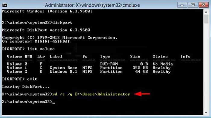 如何重置windows7純凈版用戶配置文件的內(nèi)置管理員帳戶的默認(rèn)