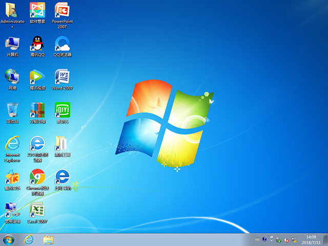 ���g(sh��)�T(li��n)�� GHOST WIN7 SP1 X64 �Α��w�(y��n)�� V2018.08 (64λ)