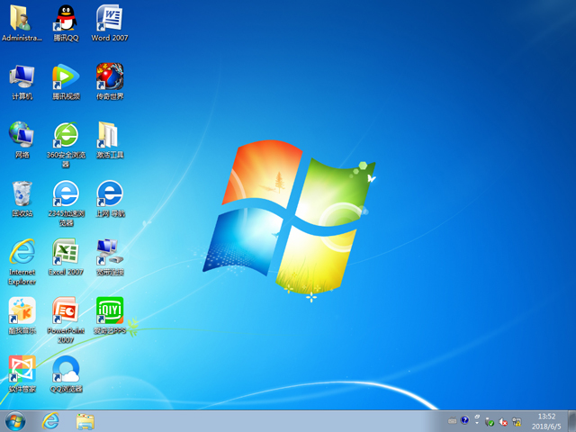 ��X��˾ GHOST WIN7 SP1 X86 �O���w�� V2018.06��32λ��