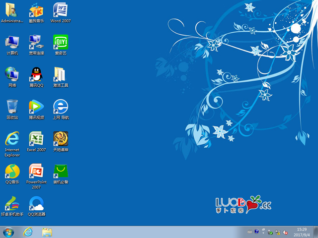 �}���҈@ GHOST WIN7 SP1 X86 ��Ş��(w��n)���� V2017.09 (32λ)