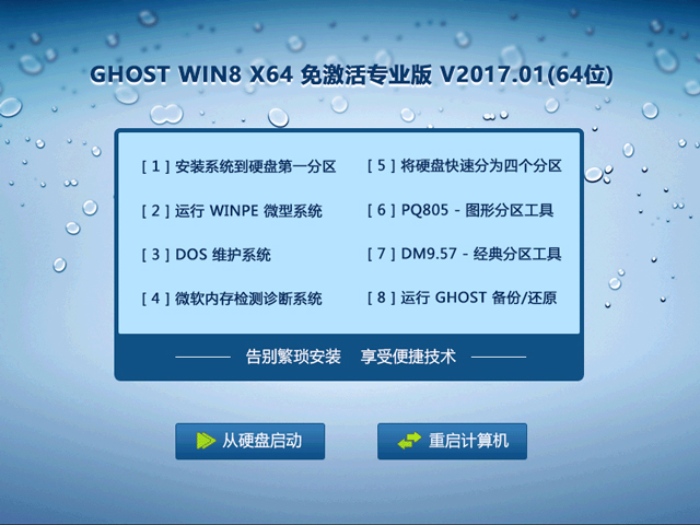 GHOST WIN8 X64 �⼤��I(y��)�� 2017��1��(64λ)   ISO�R���ṩ���d