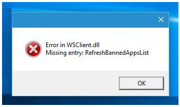 Win10ϵ�y(t��ng)��ʾError in WSClient.dll�e(cu��)�`�Ľ�Q����