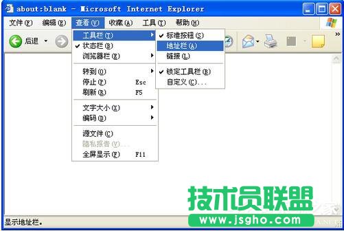 WinXPϵ�y(t��ng)IE��ַ�ڲ�Ҋ(ji��n)����ν�Q��